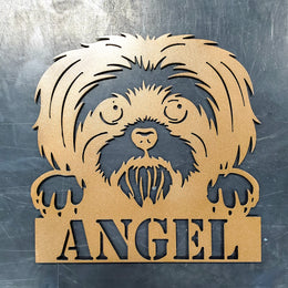 Shih Tzu Metal Wall Art