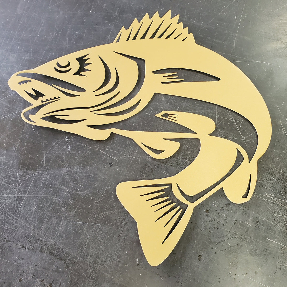 Walleye Metal Wall Art