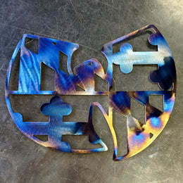 Maryland "W" Metal Wall Art