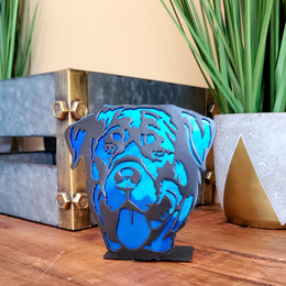 Rottweiler Free Standing Metal Art - Sale