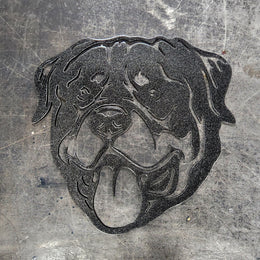Rottweiler Metal Wall Art