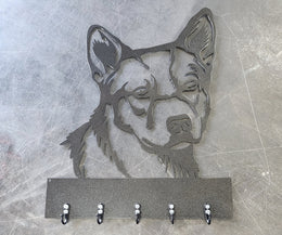 Australian Cattle Dog Key & Leash Hanger
