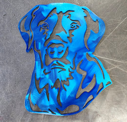 Labrador Retriever Metal Wall Art