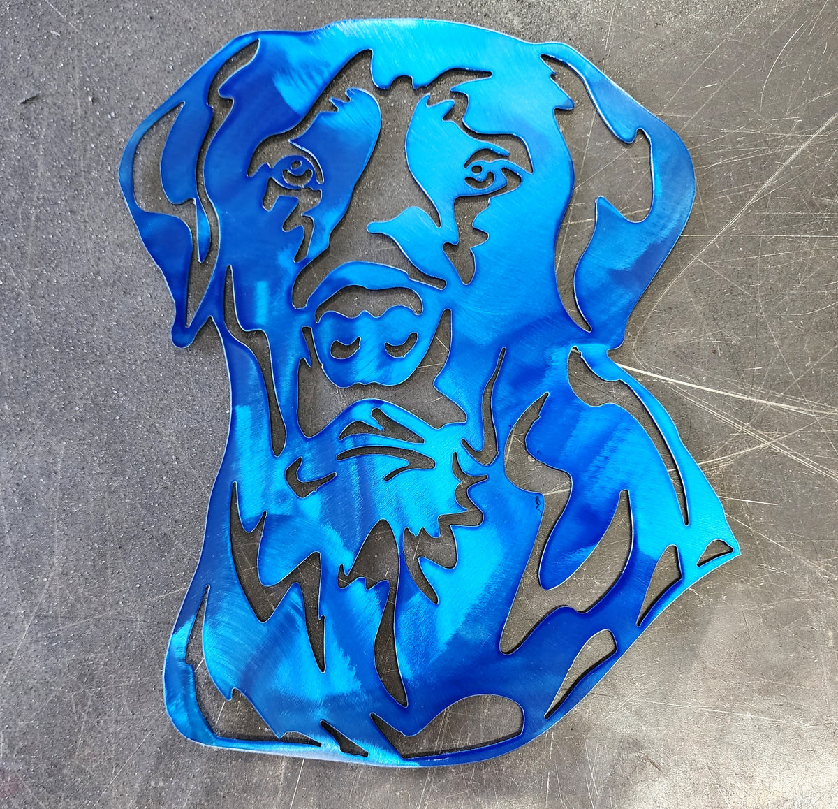 Labrador Retriever Metal Wall Art