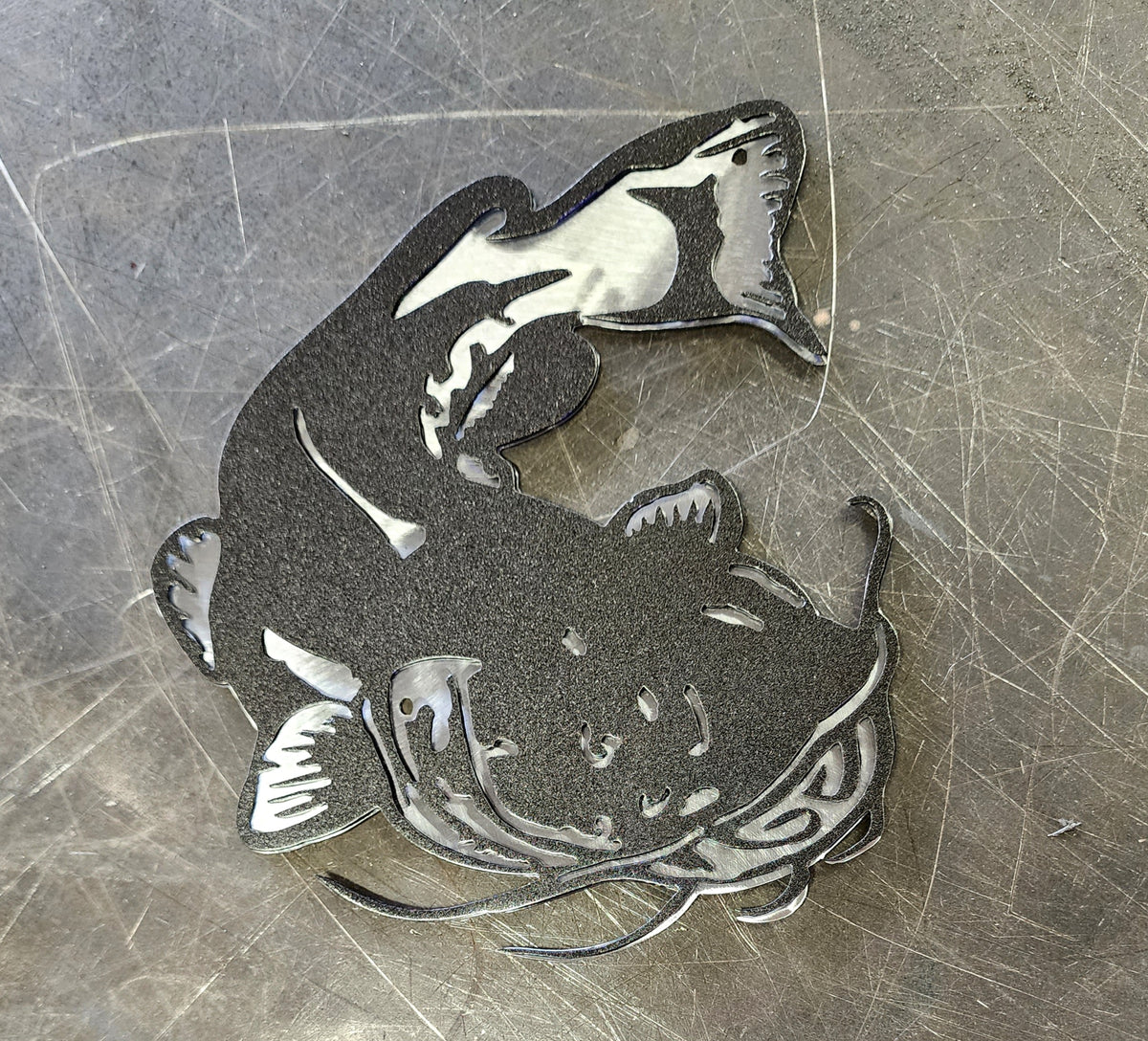 Catfish Metal Wall Art