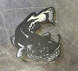 Catfish Metal Wall Art