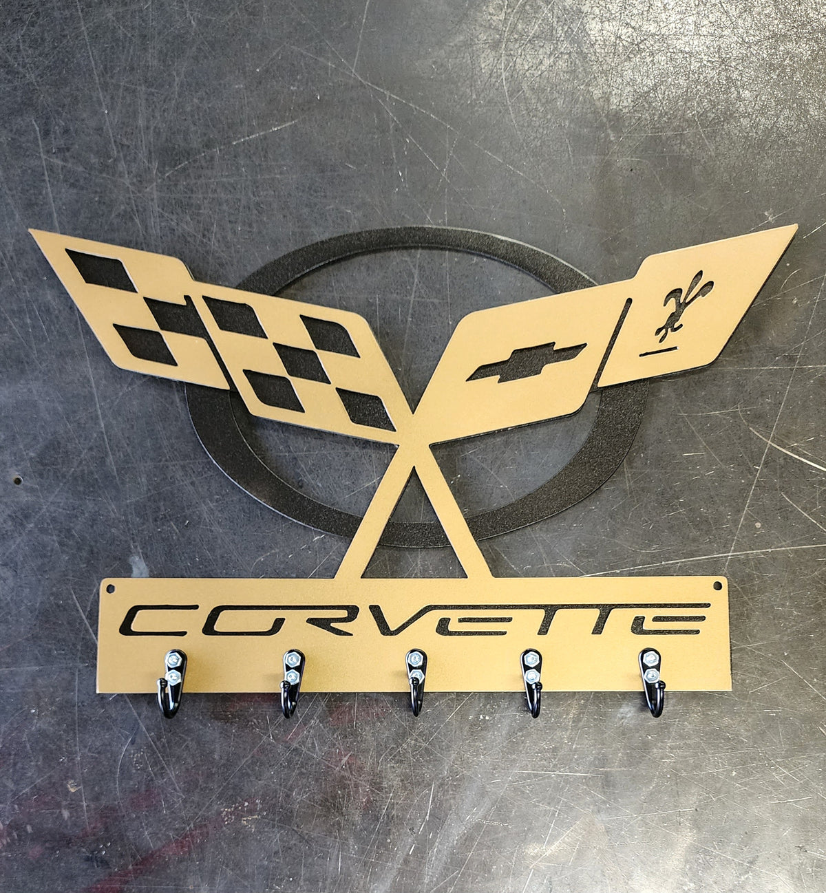 Corvette C5 Key & Leash Hanger