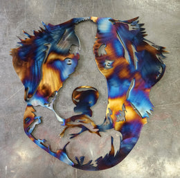 Bernese Mountain Dog Metal Wall Art