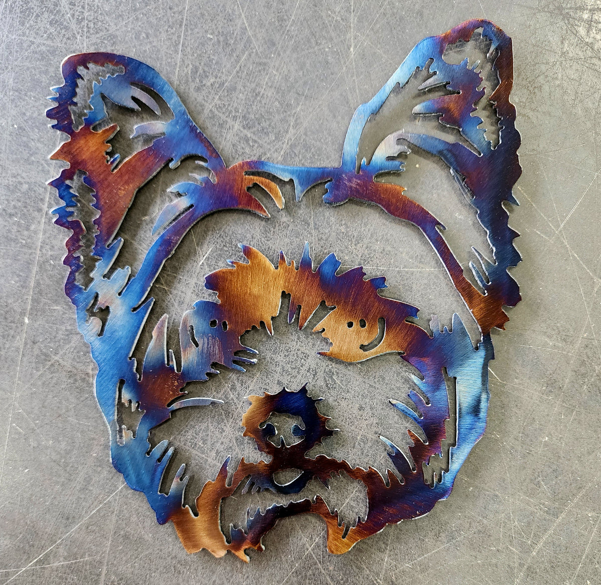 Avon Terrier Metal Wall Art