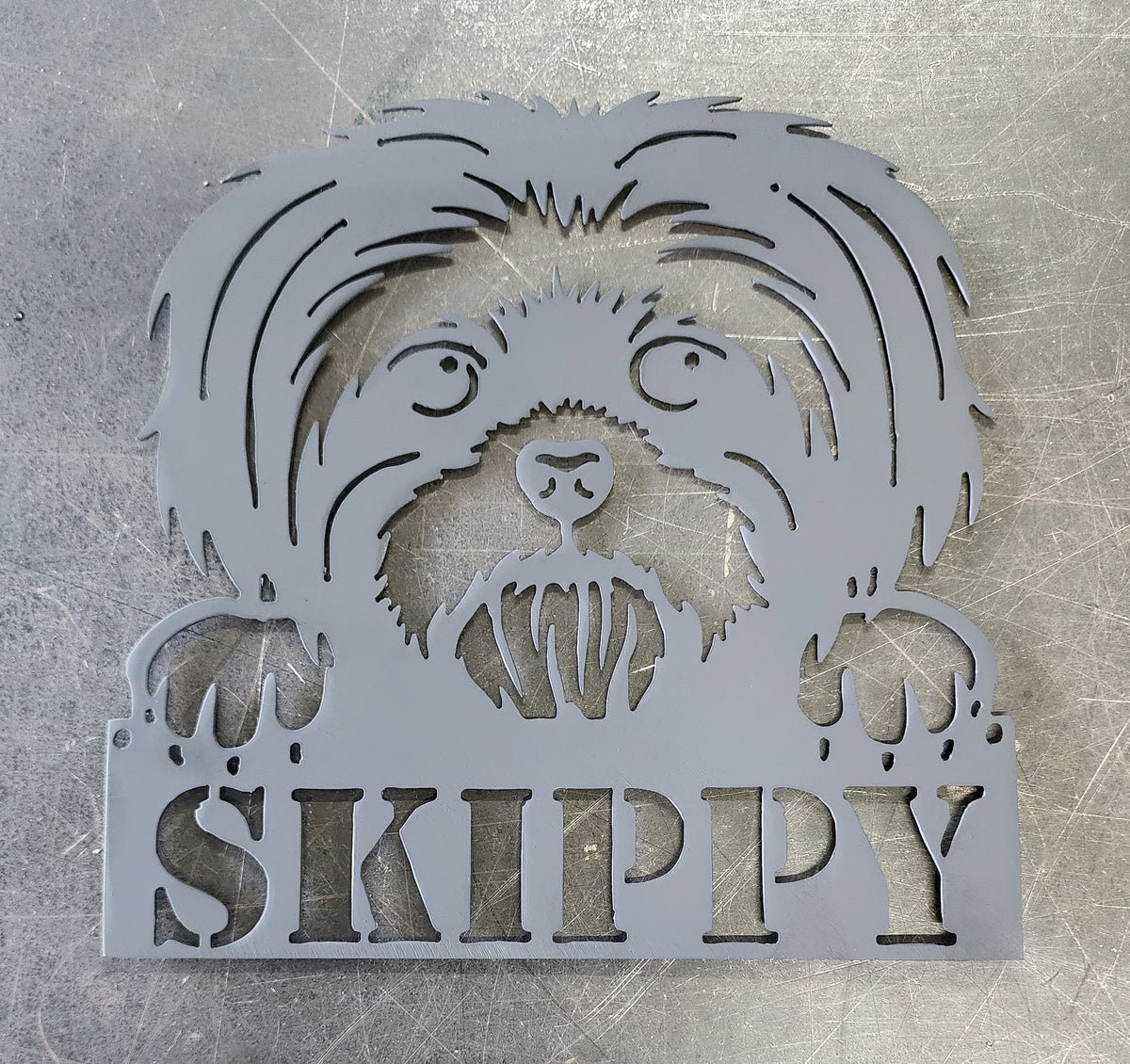 Shih Tzu Metal Wall Art
