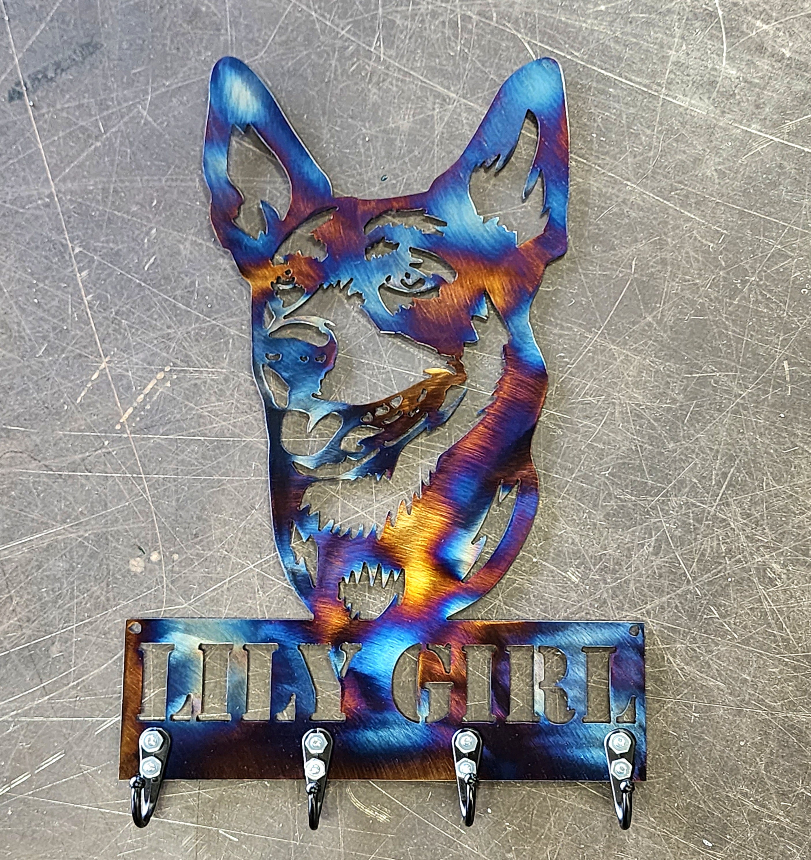 Kelpie Key & Leash Hanger