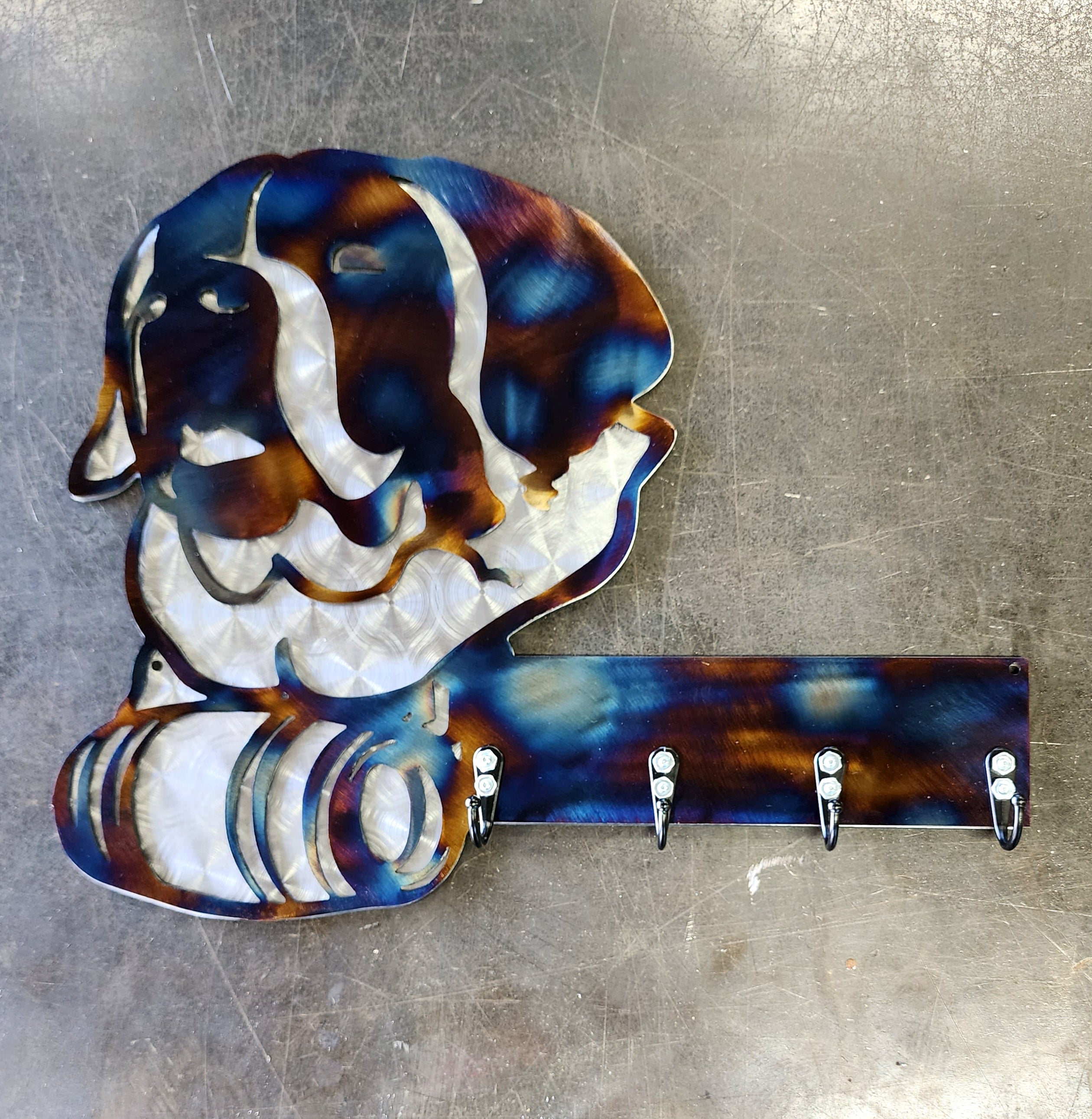 St. Bernard #2 Key & Leash Hanger