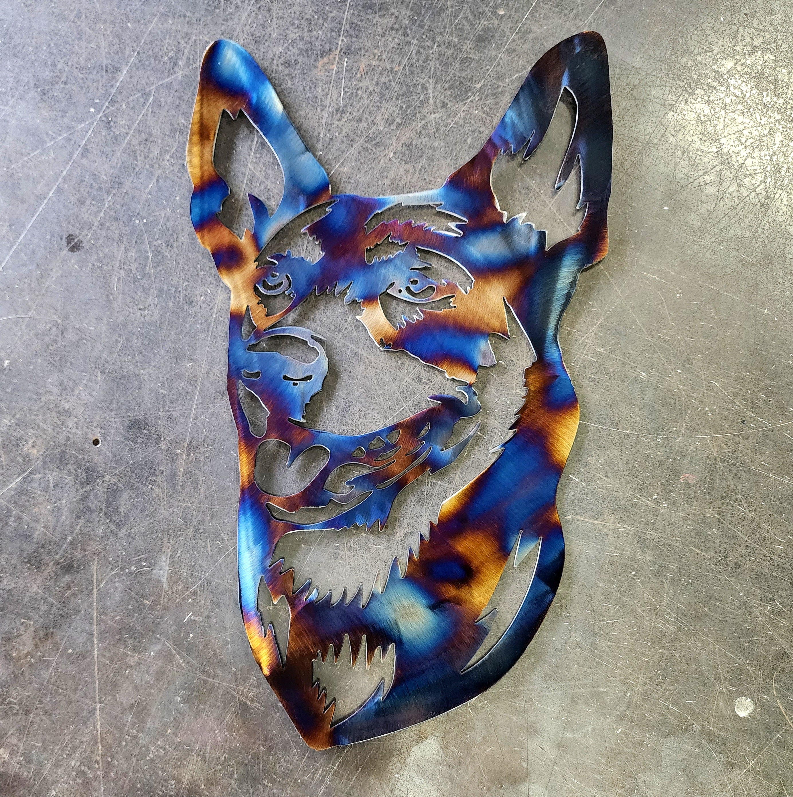 Kelpie Metal Wall Art