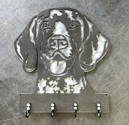 German Shorthaired Pointer Key & Leash Hanger