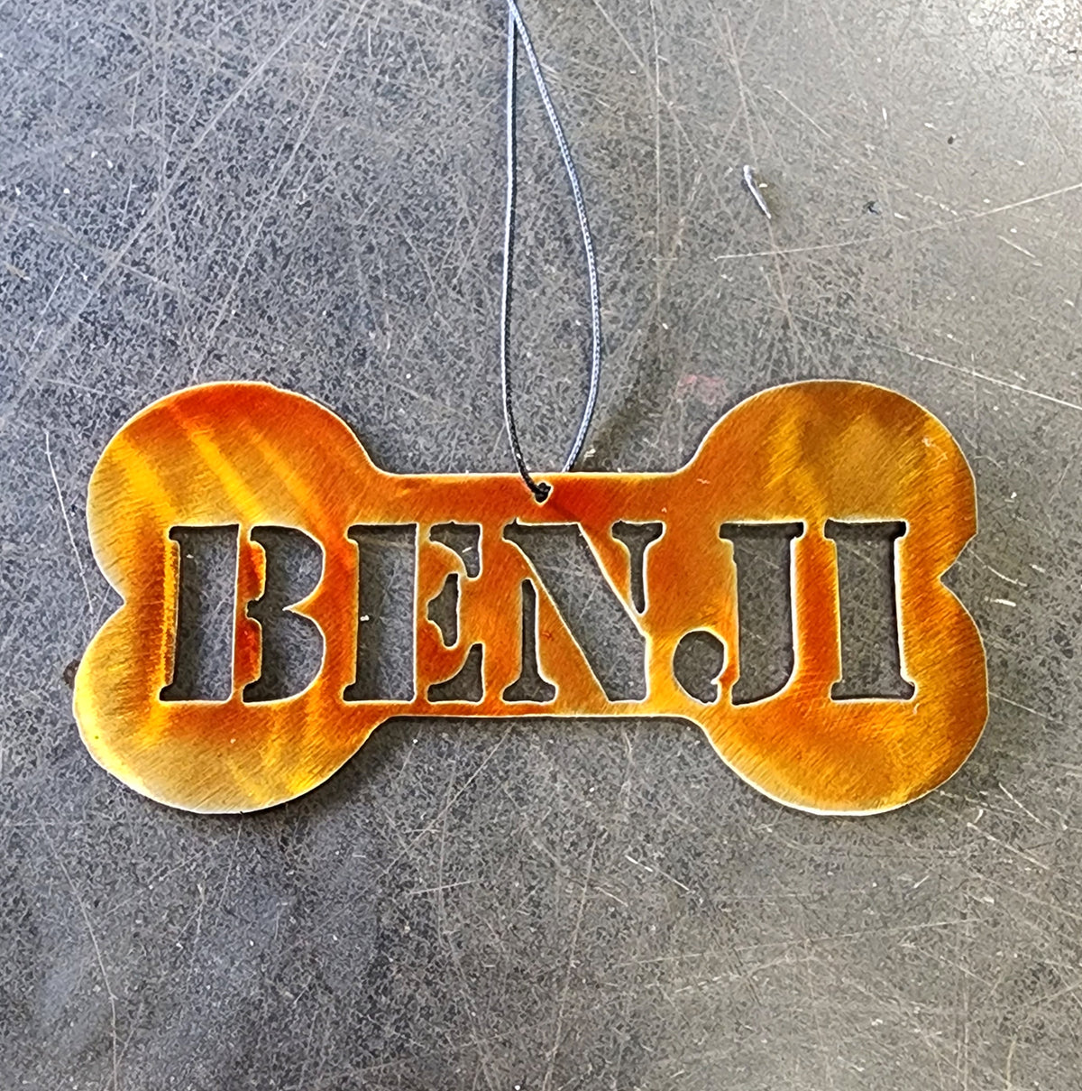Dog Bone Personalized Ornament