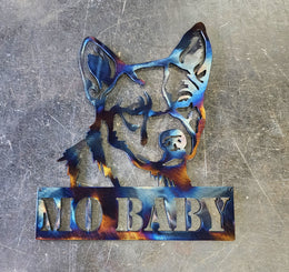 Australian Cattle Dog Metal Wall Art