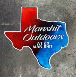 Texas-shaped outdoor business sign by Elite Metalworking