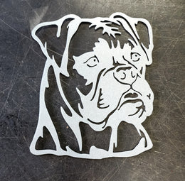 Boxer Metal Wall Art