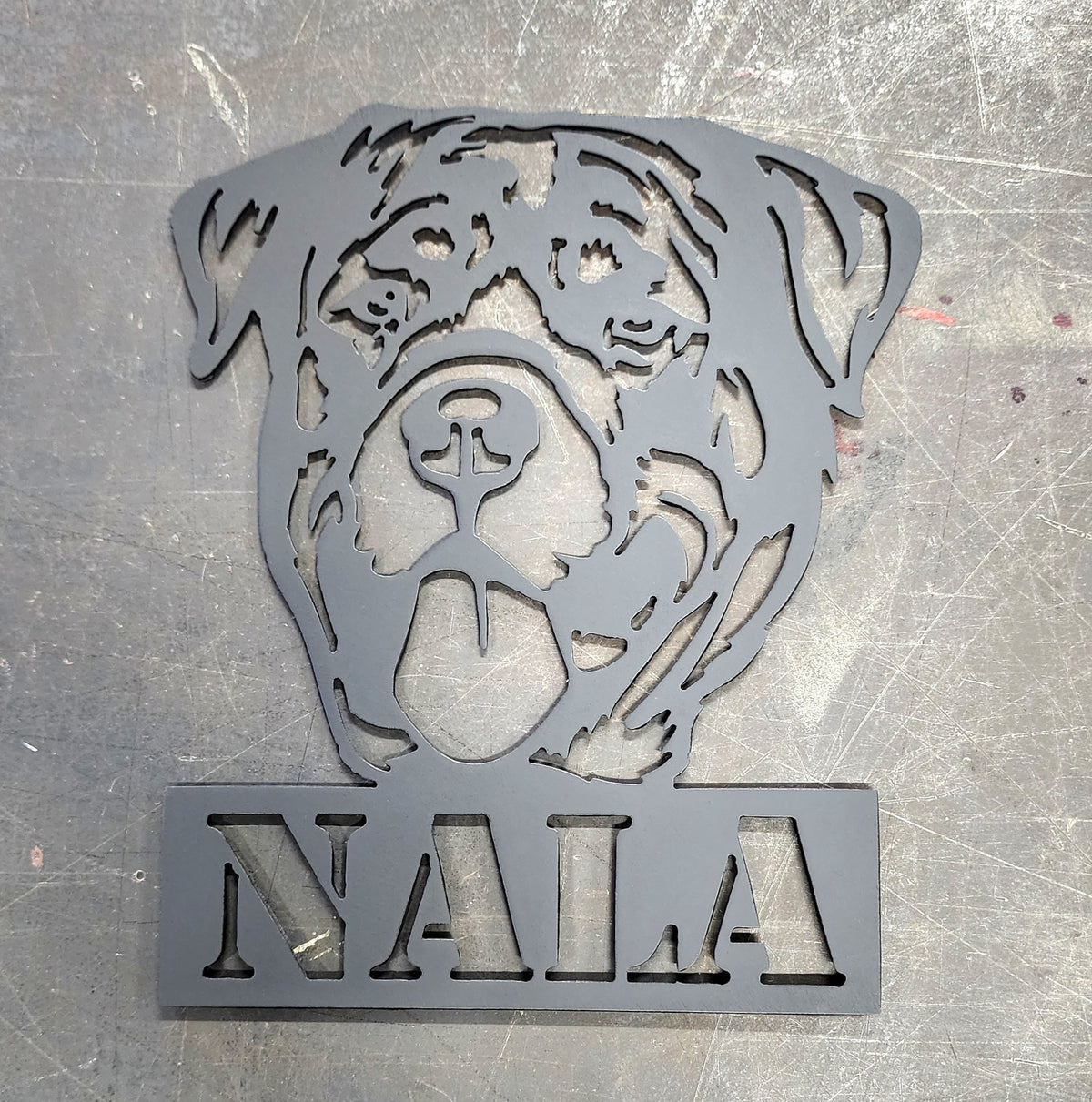 Rottweiler Metal Wall Art