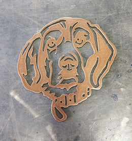 Beagle Metal Wall Art