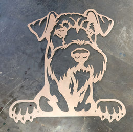 Airedale Terrier Metal Wall Art