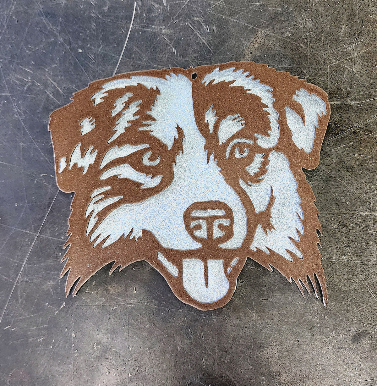 Australian Shepherd Metal Wall Art