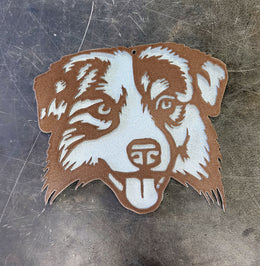 Australian Shepherd Metal Wall Art