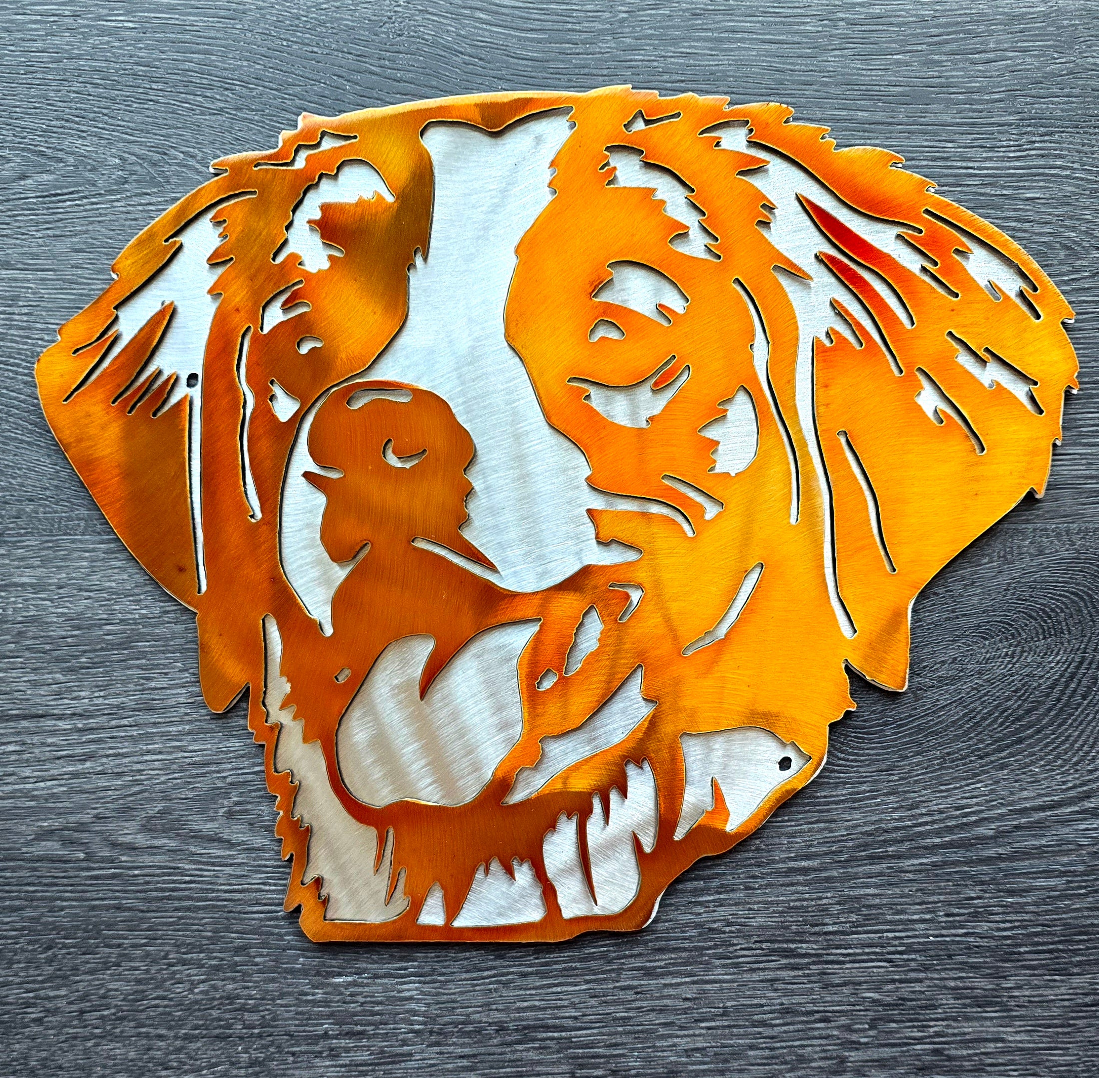 Brittany Spaniel Metal Art