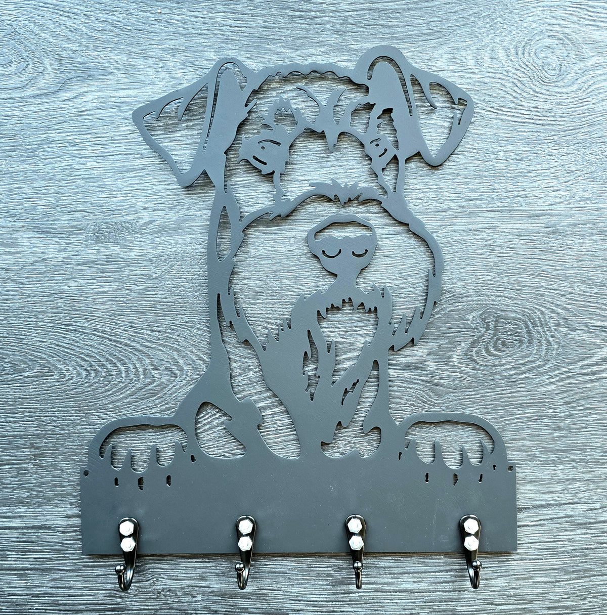 Airedale Terrier Key & Leash Hanger #2
