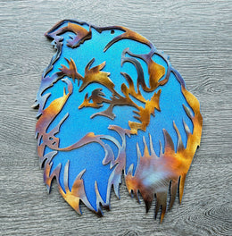 Sheltie Metal Wall Art