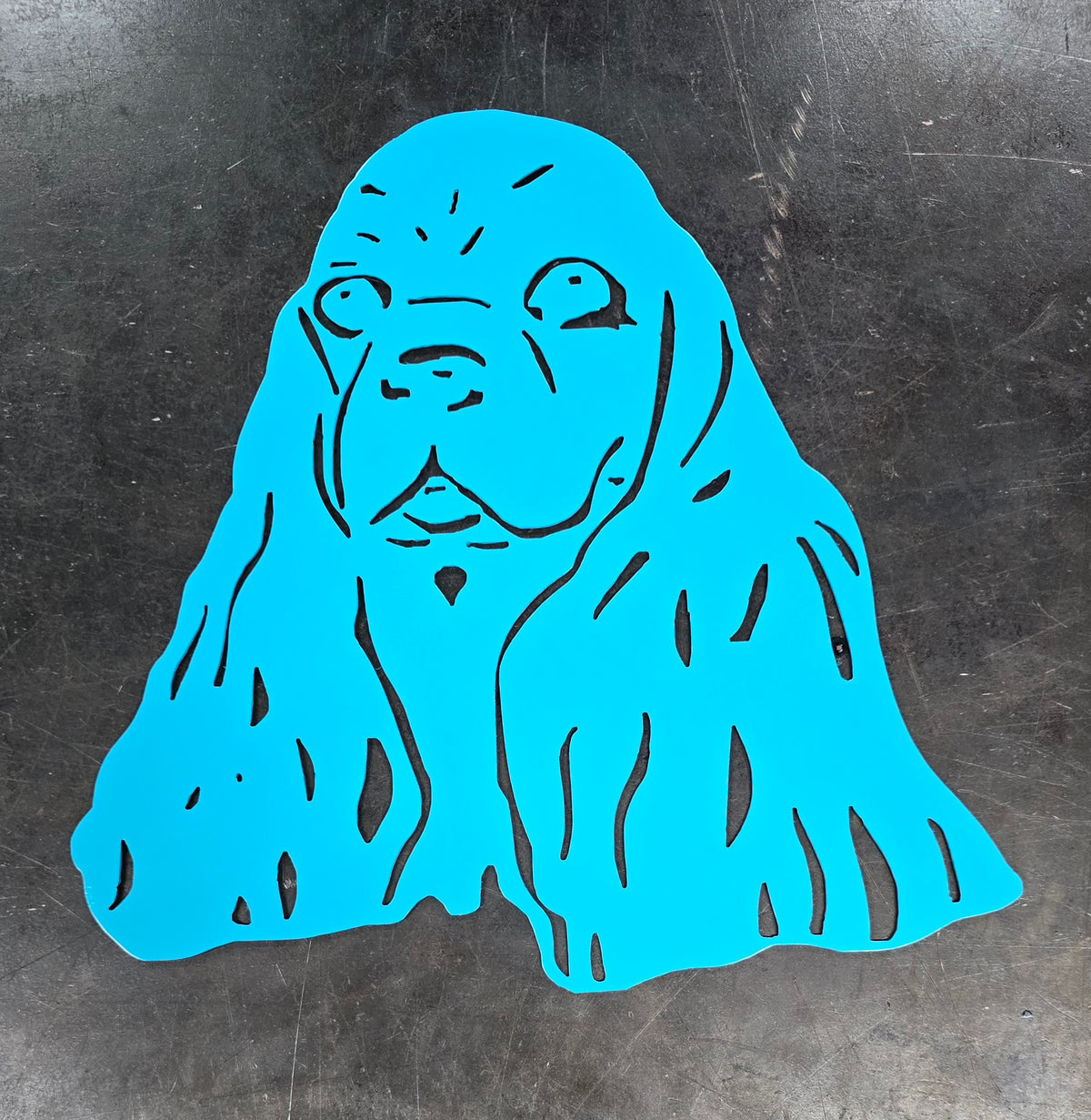 Cocker Spaniel Metal Wall Art