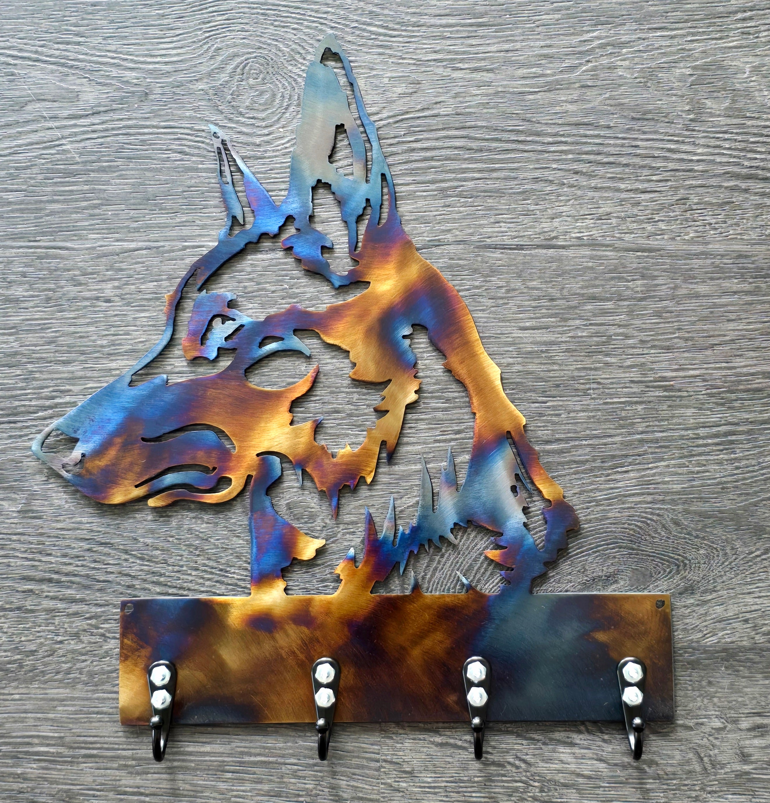 Belgian Malinois Key & Leash Hanger #1