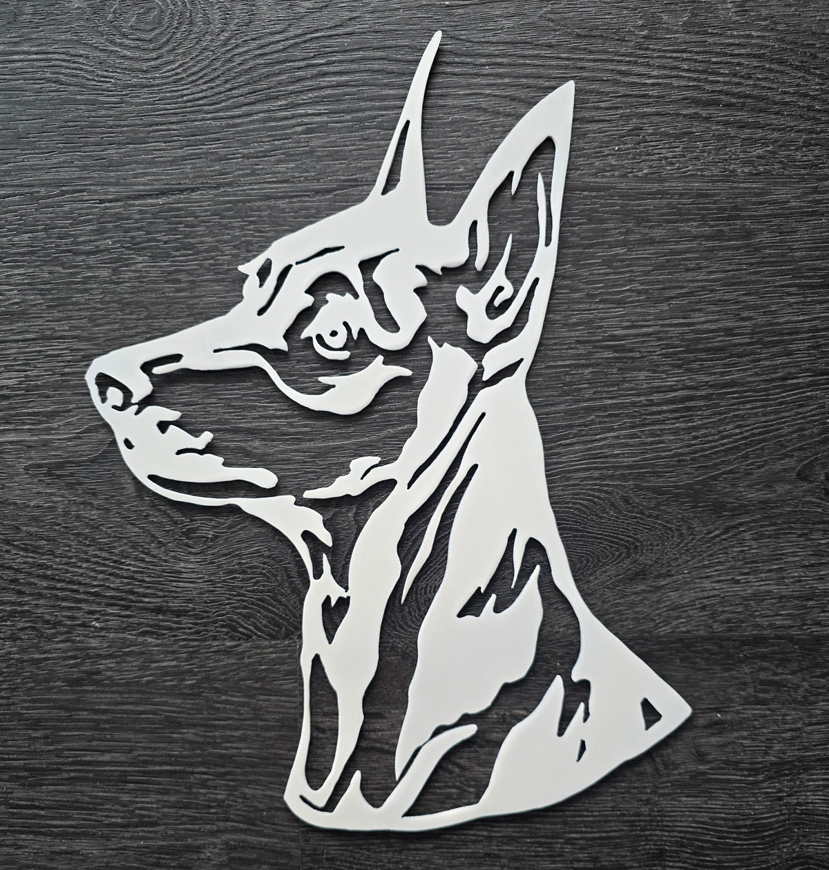 Miniature Pinscher Metal Wall Art