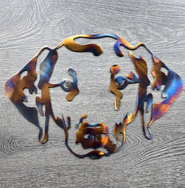Dalmatian Metal Wall Art