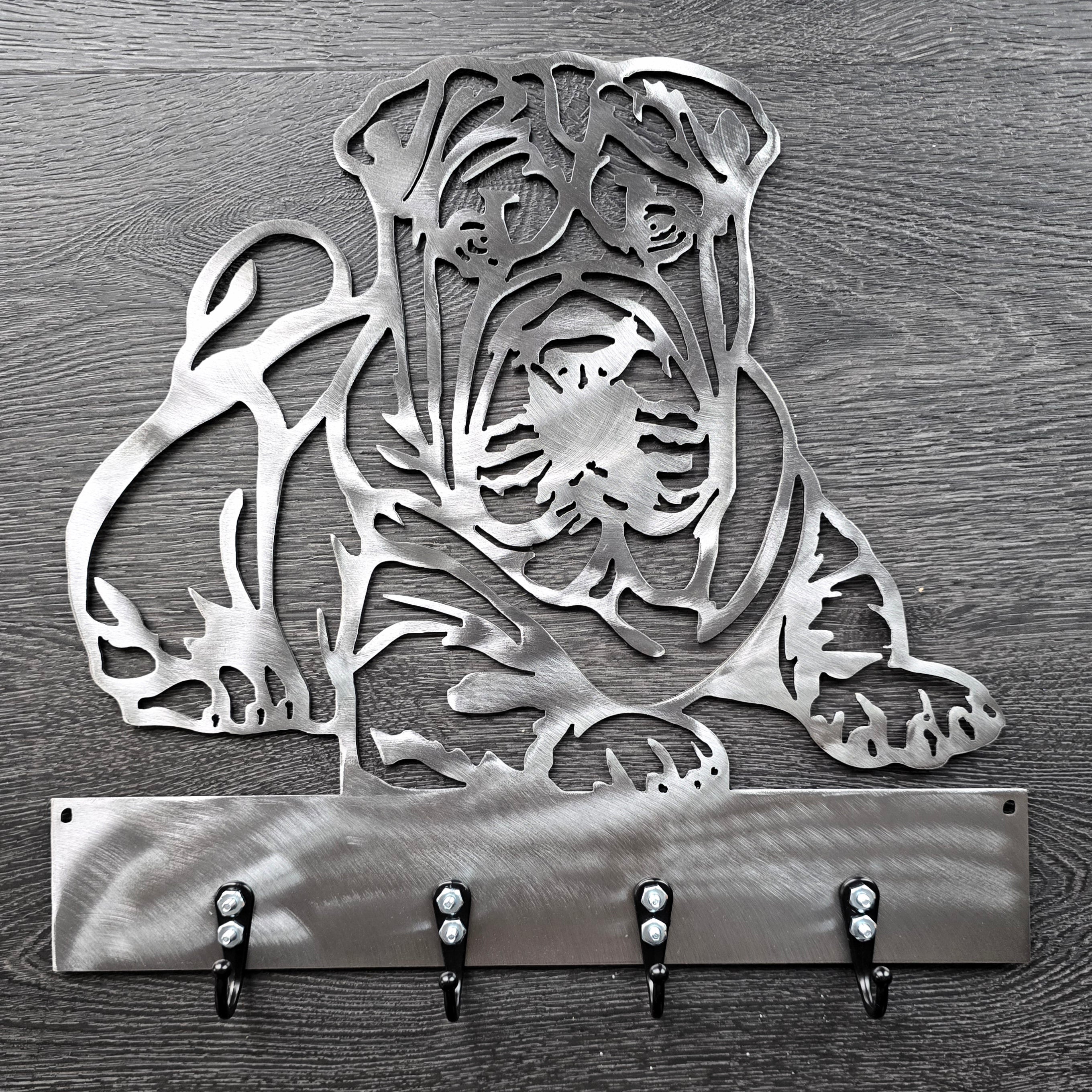 Shar Pei Key & Leash Hanger