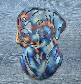 Labrador Retriever Metal Wall Art