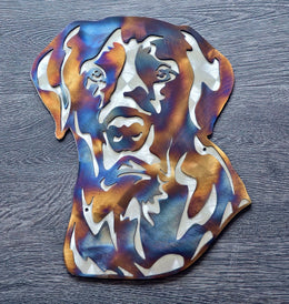 Labrador Retriever Metal Wall Art