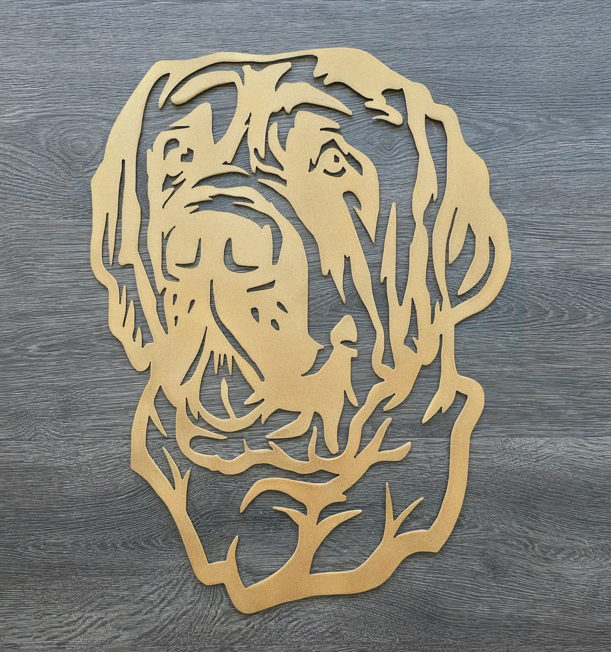 Mastiff Metal Wall Art #3