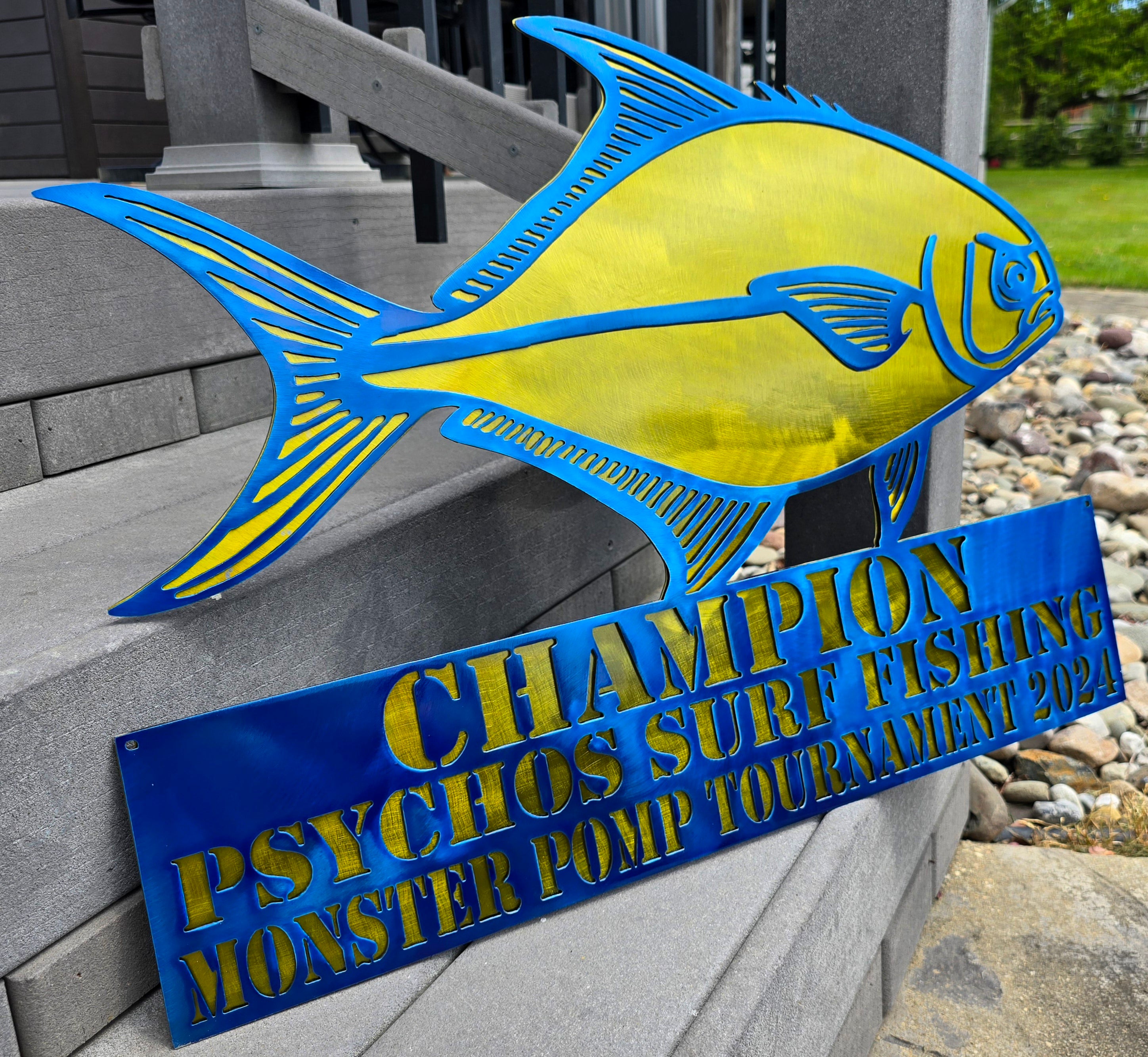Pompano Metal Wall Art