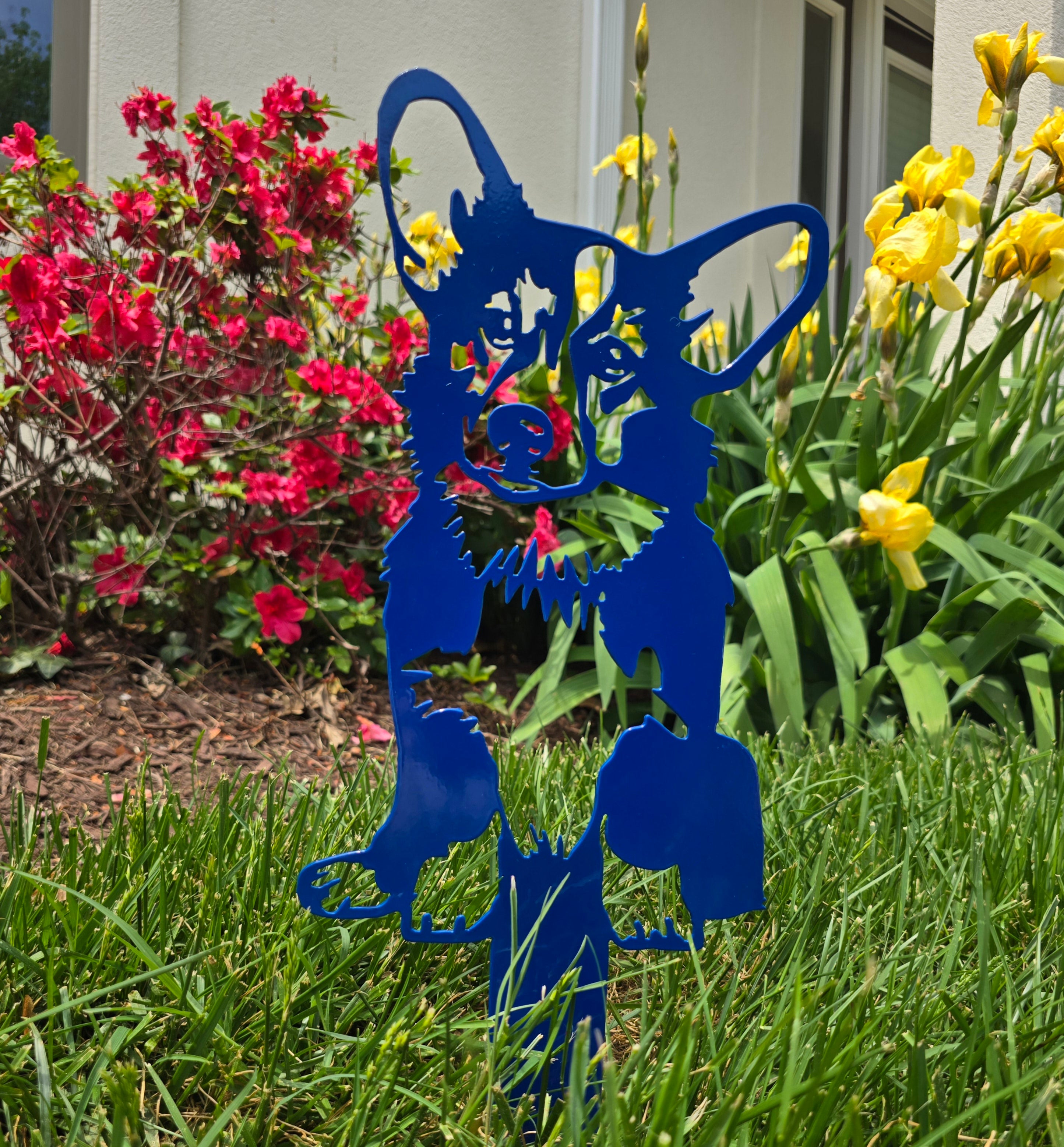 Corgi Docked Tail Lawn & Garden Stake