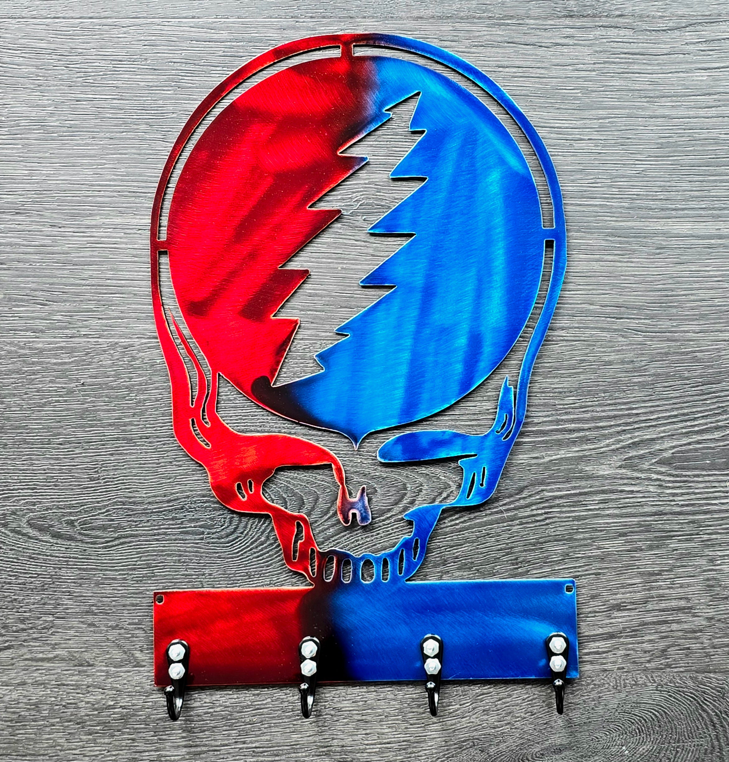 Grateful Dead Stealie Key & Leash Hanger