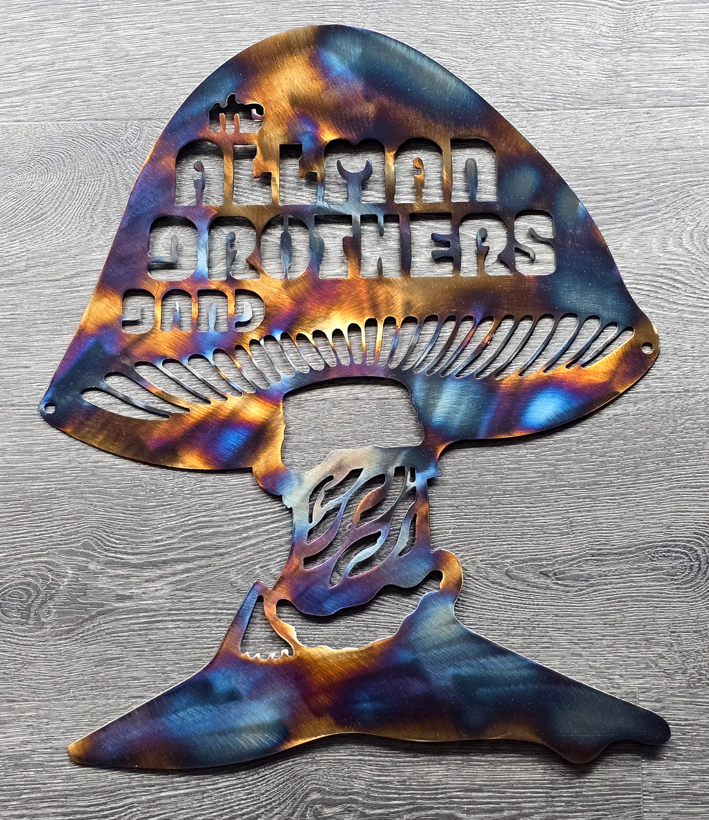 Allman Brothers Metal Art