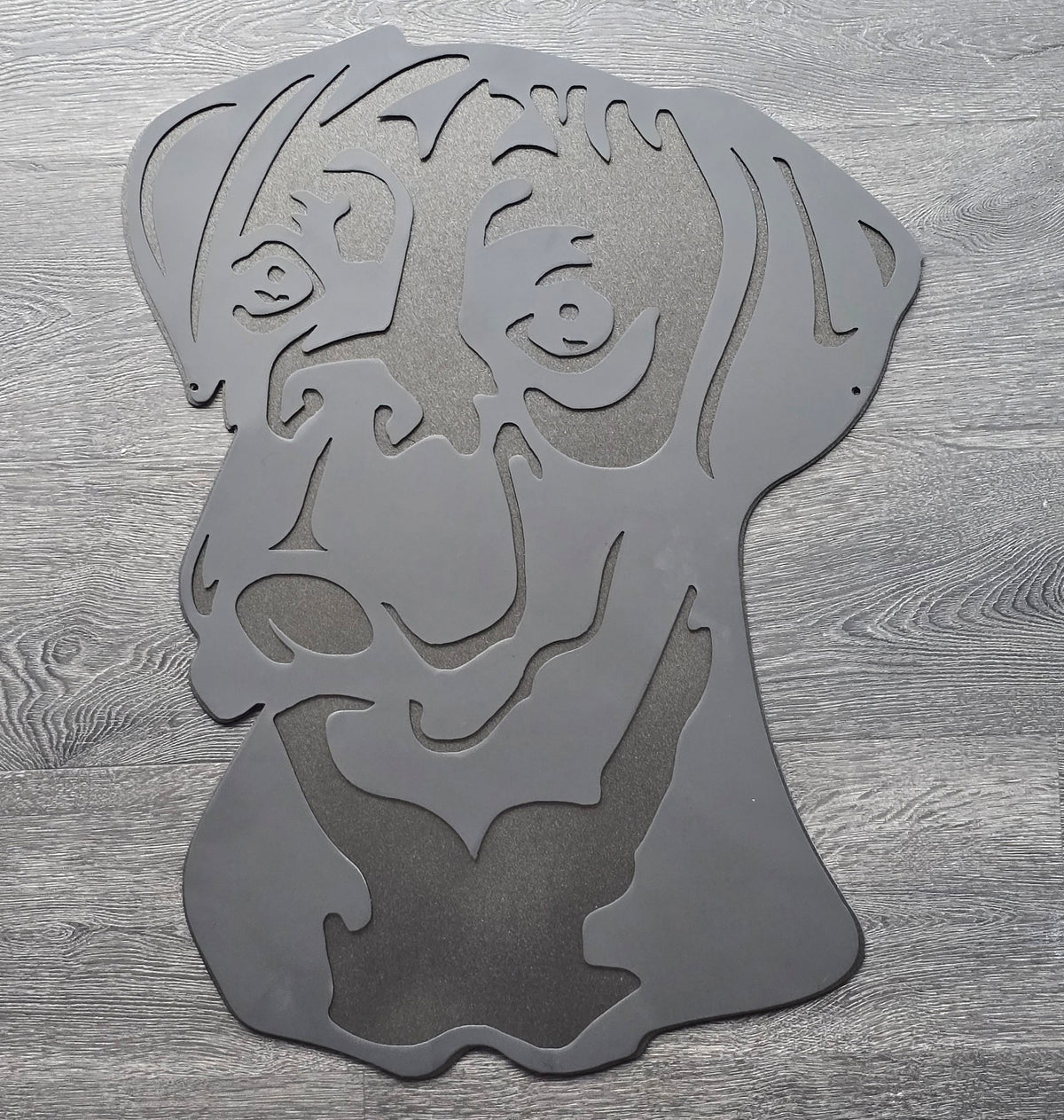 Boxer Metal Wall Art #1