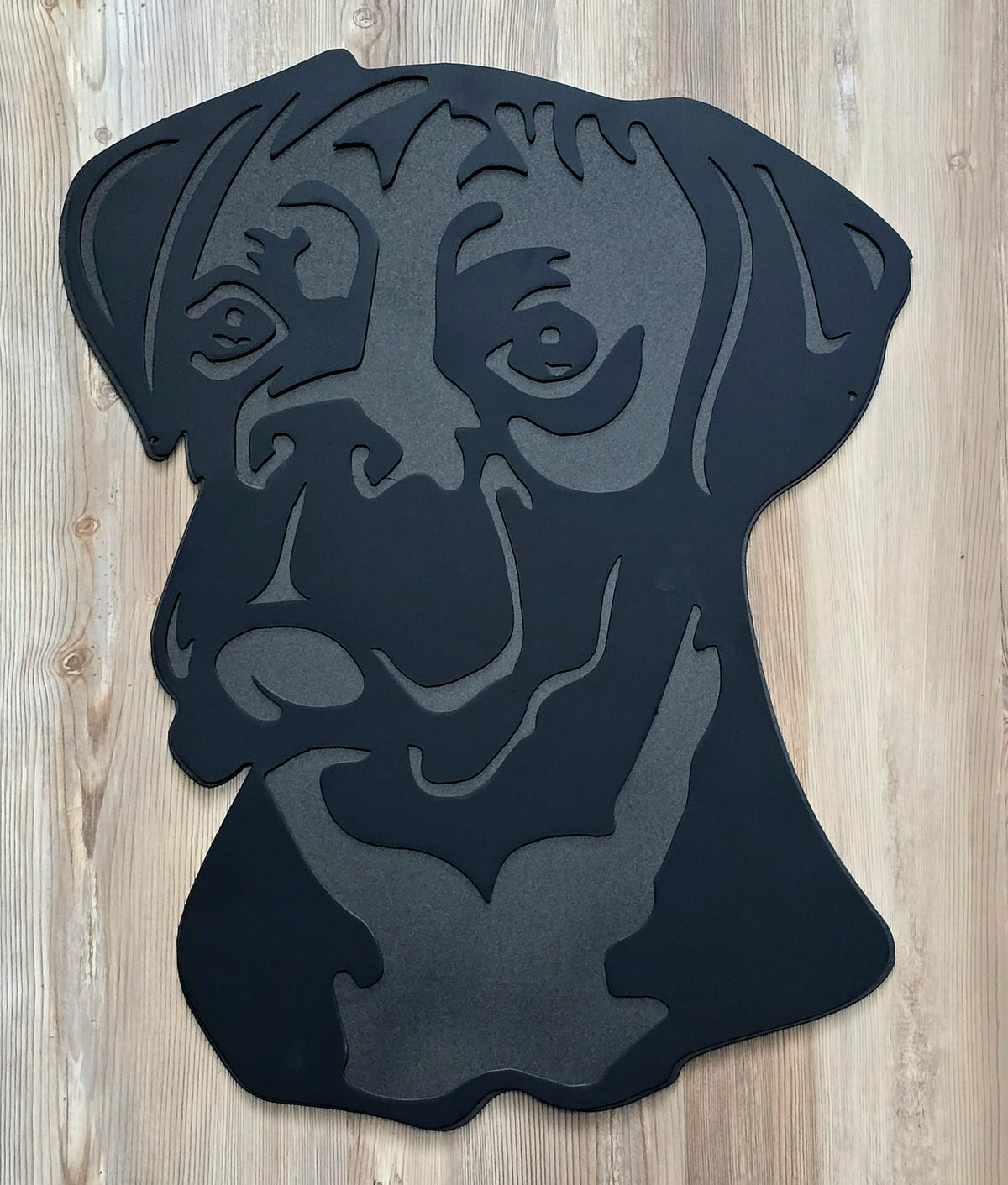 Boxer Metal Wall Art #1
