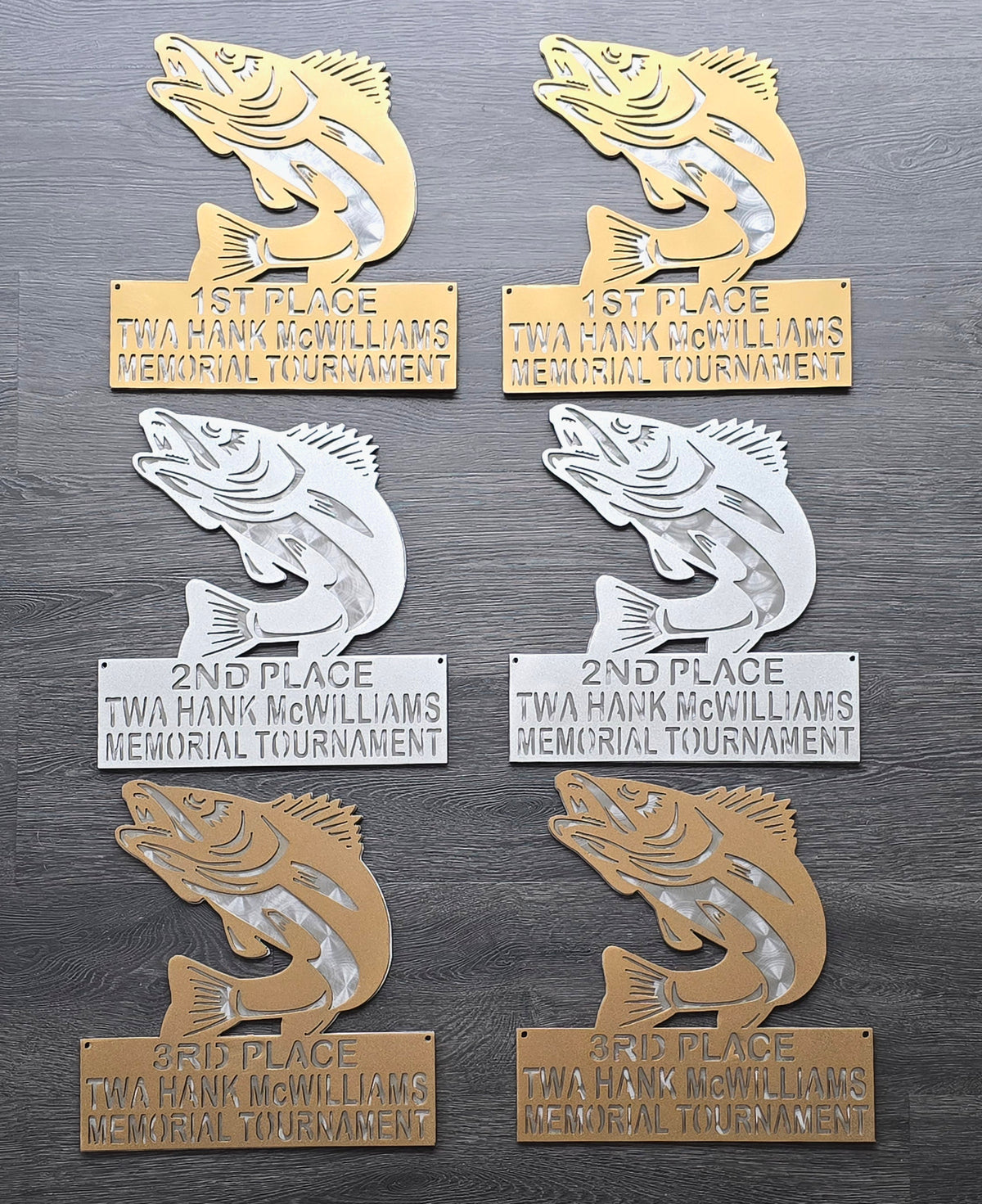 Walleye Metal Wall Art