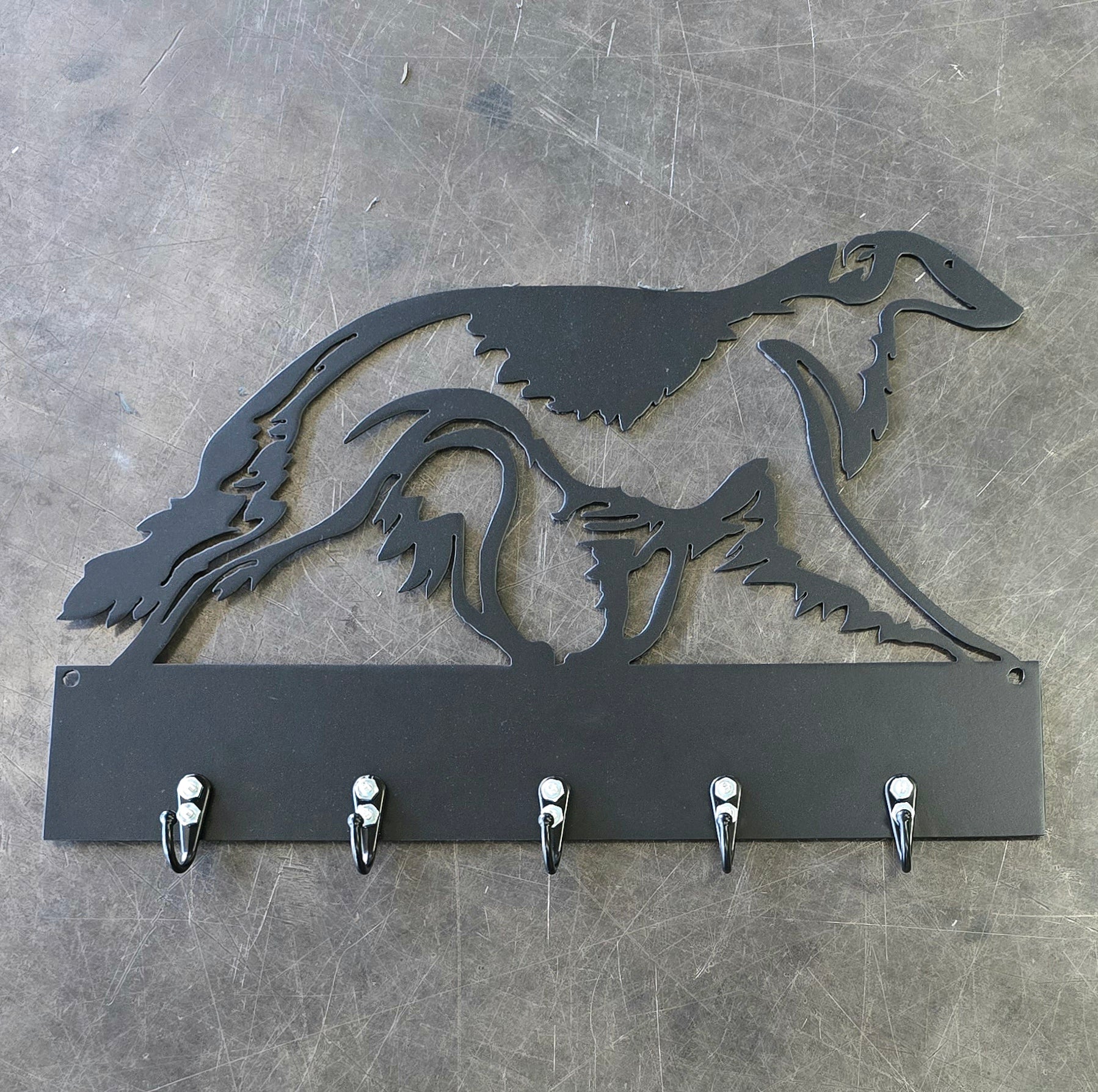 Borzoi Key & Leash Hanger #2