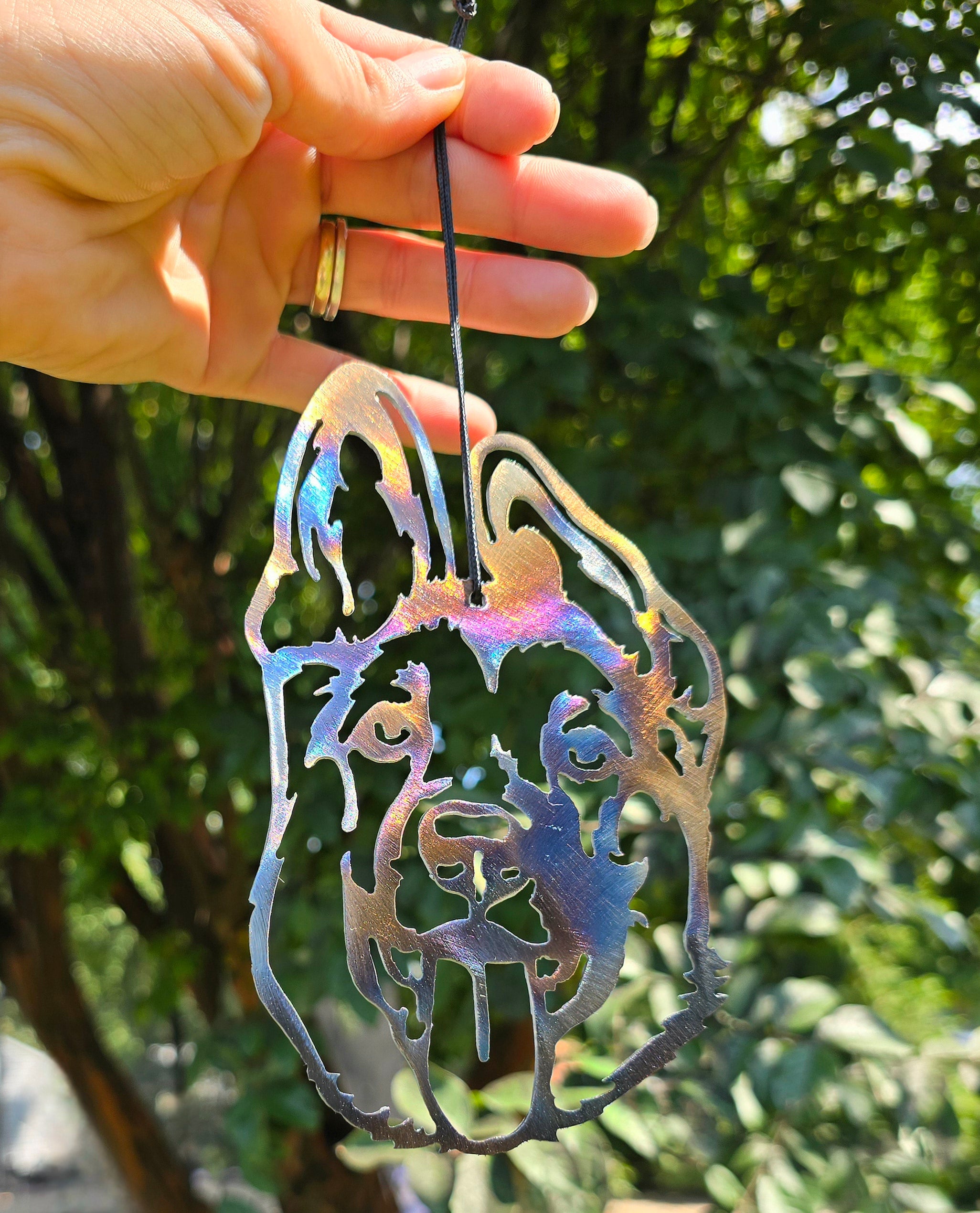 Extra Metal- German Shepherd #2 Ornament