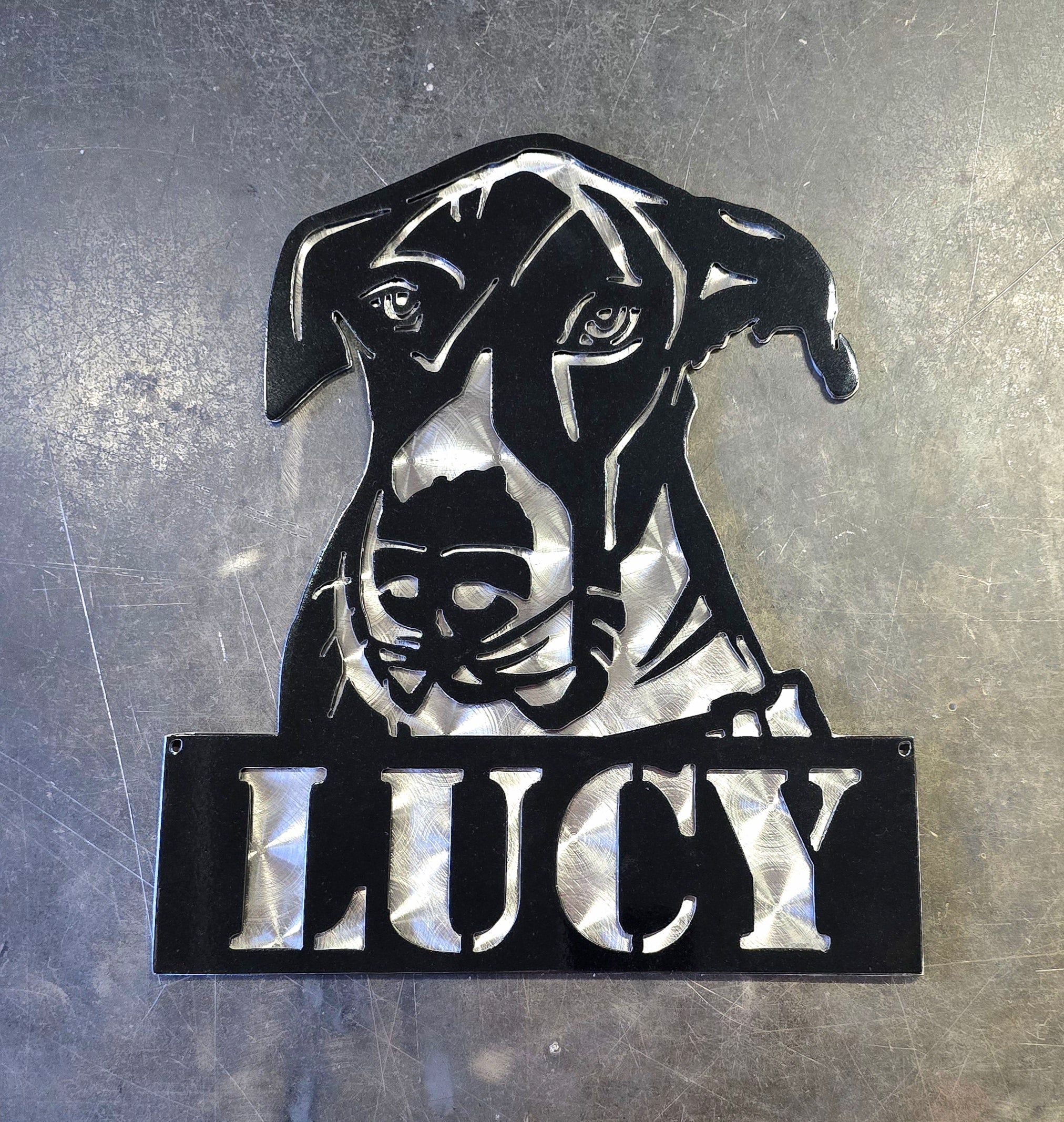 Great Dane Metal Wall Art #3