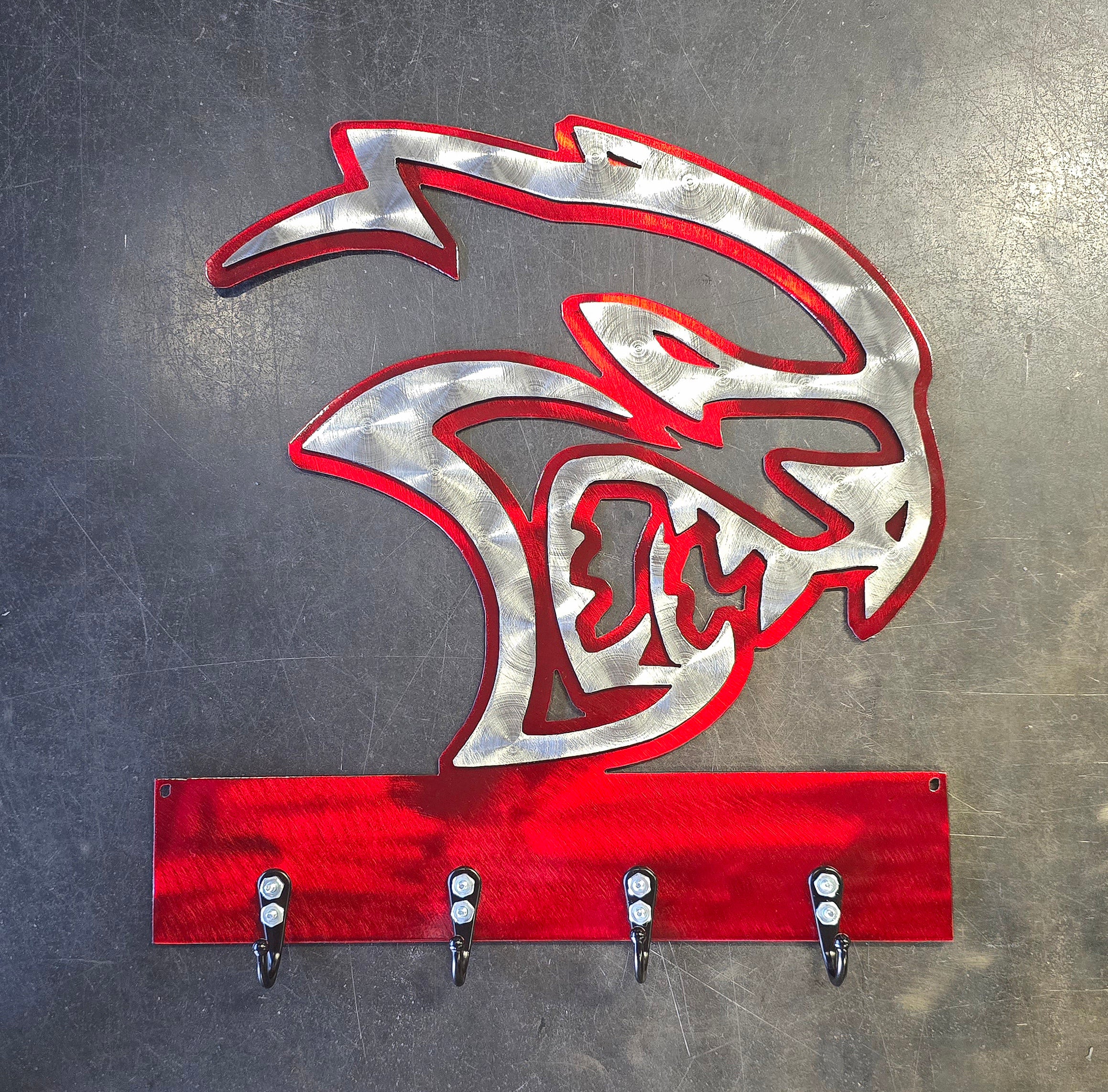 Dodge Hellcat Key & Leash Hanger