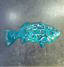 Grouper Metal Wall Art